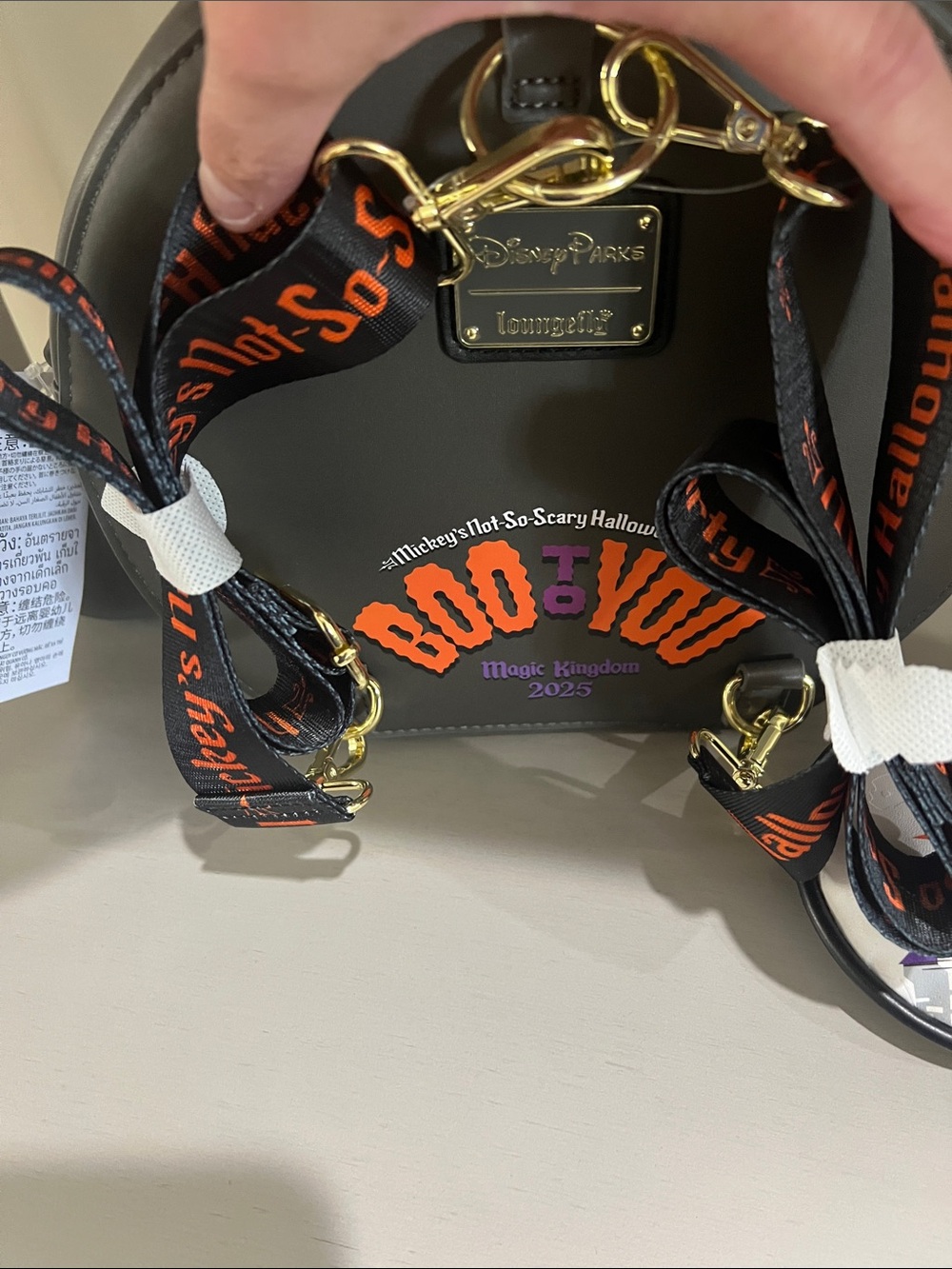 MNSSHP Disney World Halloween Castle Ear Headband with Matching Bag - Picture 3 of 3